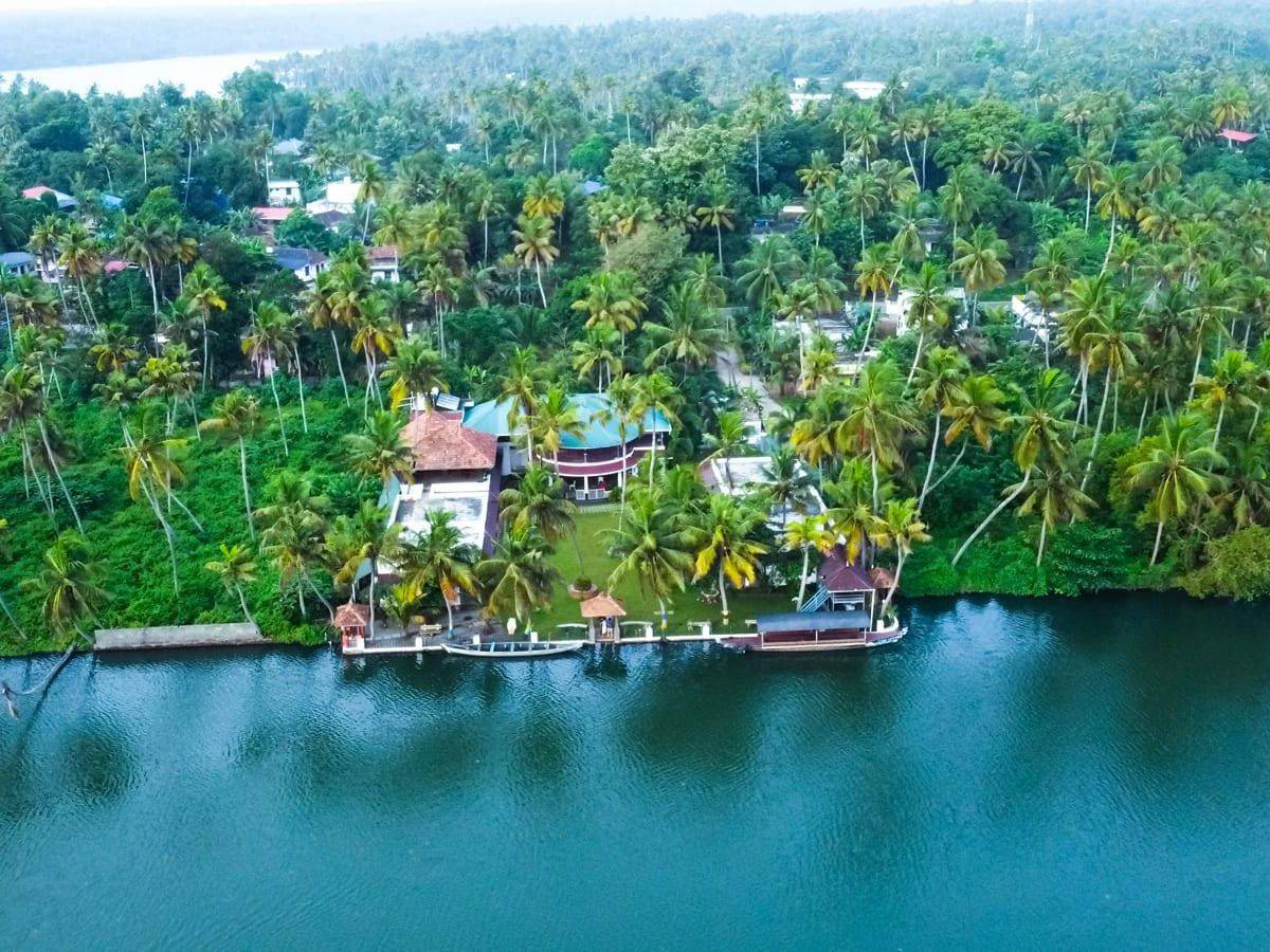 Backwater channels from above